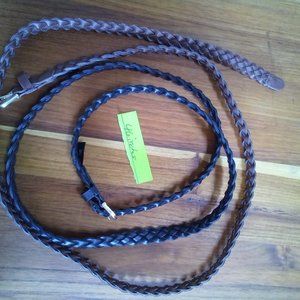 H&M Woman's Braided Leather Belts